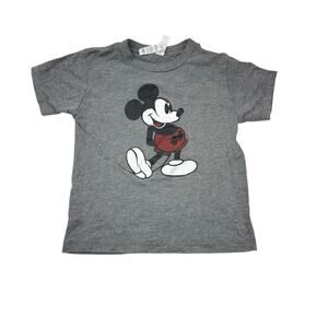 Small Shop Gray Disney Mickey Mouse Tee